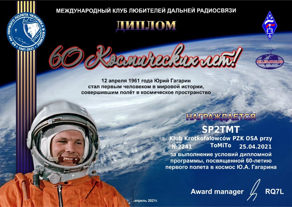 3276-2241-1024x725 Akcja dyplomowa – Jurij Gagarin i kosmiczne dyplomy